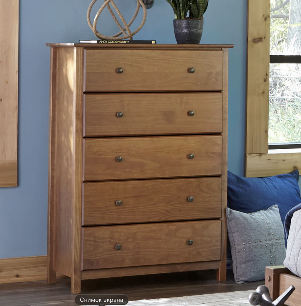 Shaker 5-Drawer Chest