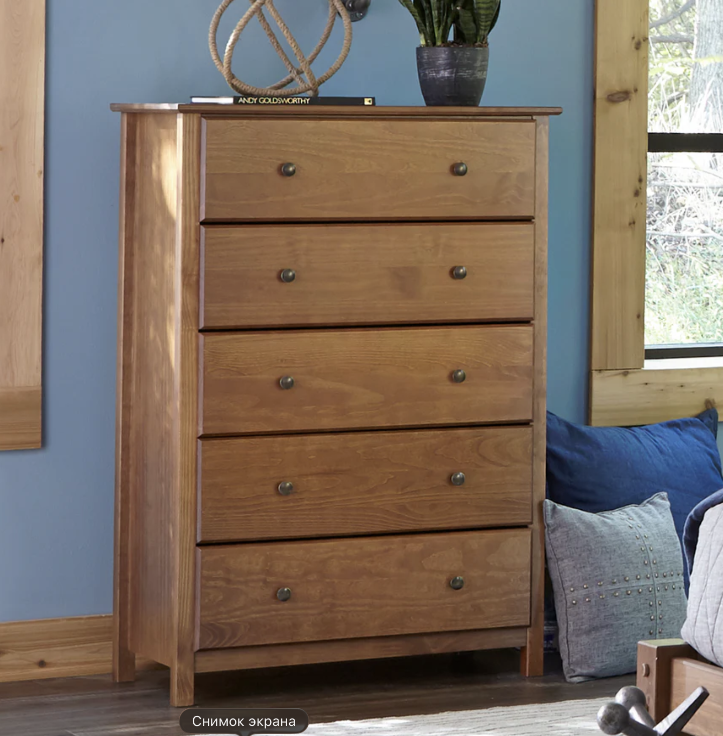 Shaker 5-Drawer Chest
