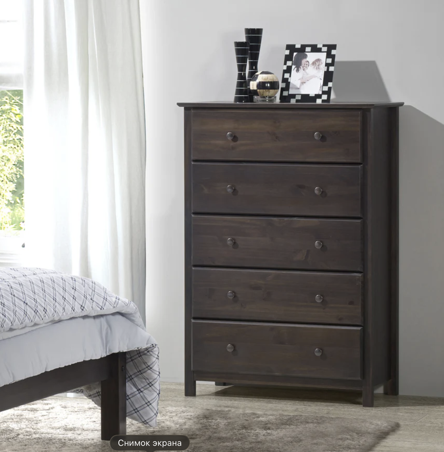 Shaker 5-Drawer Chest